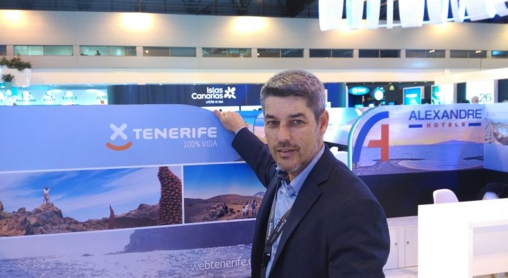 Alberto Bernabé, consejero de Turismo del Cabildo de Tenerife