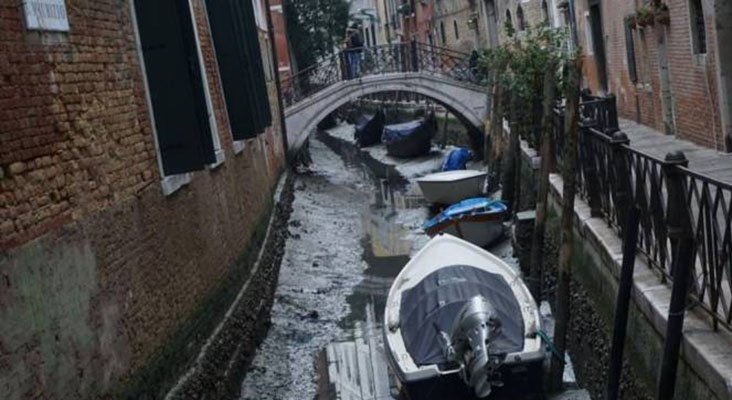 Canales secos de Venecia