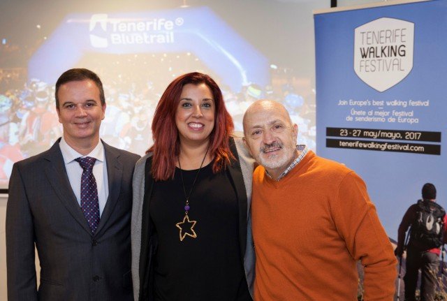 Tenerife presenta en Madrid el Tenerife  Walking Festival y la Tenerife Bluetrail