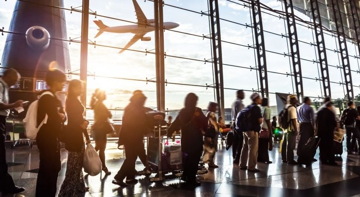 La llegada de pasajeros a aeropuertos españoles sigue imparable