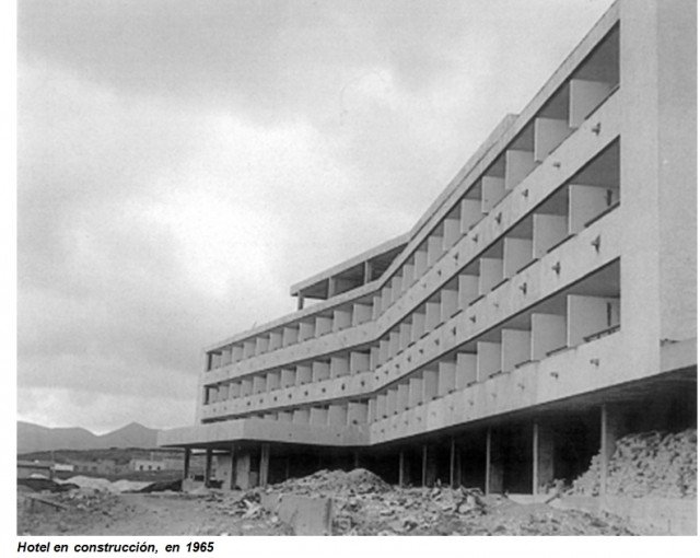 Los Fariones, el hotel de Vicente Calderón en Lanzarote