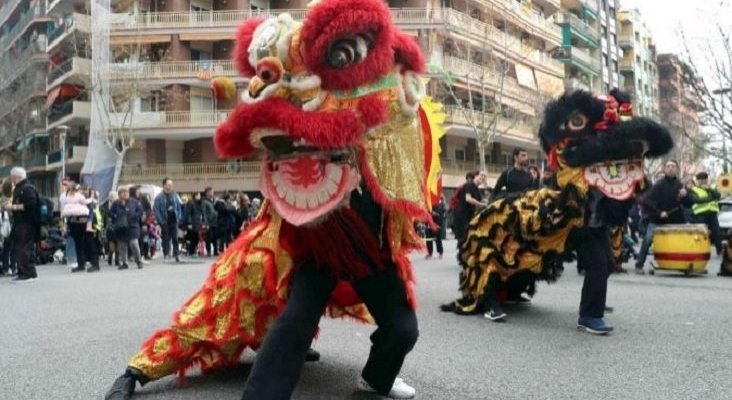 Celebraciones por el año nuevo chino