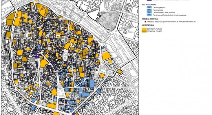 Plano Ciutat Vella Valencia