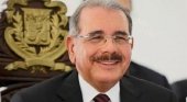 Danilo Medina, presidente de Dominicana. Foto de El Caribe