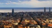 Vista de Barcelona, en Cataluña