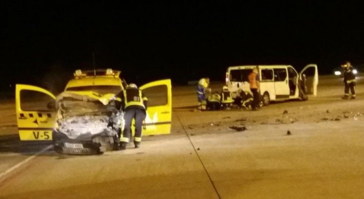 Colisión en el Aeropuerto de Gran Canaria