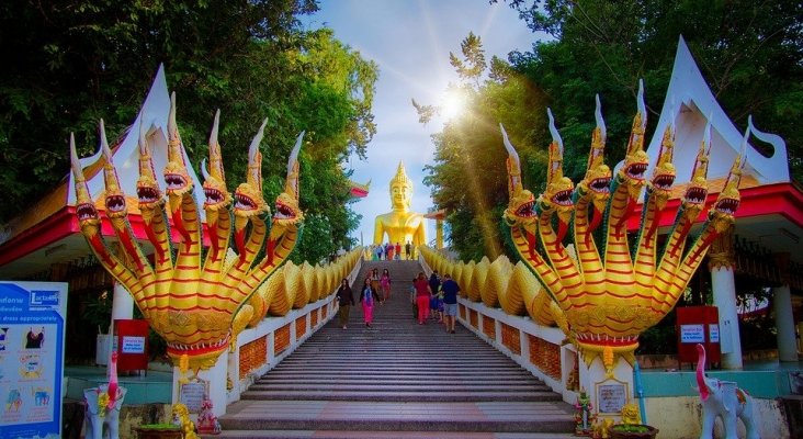 Zona turística en Tailandia
