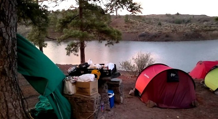 Acampada en Gran Canaria