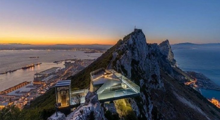 Skywall en el peñón de Gibraltar