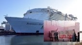 Protesta 'anti-turismo' en Mallorca contra el crucero más grande del mundo