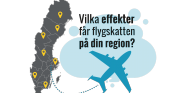 La ‘tasa verde’ de Suecia reducirá los vuelos Foto: Ett slag i luffen