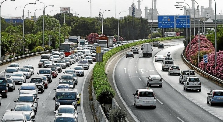 Aumenta un 42% el tráfico en Baleares. Foto de El Mundo