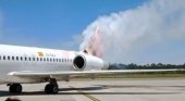 Humo y olor a quemado en un avión de Volotea