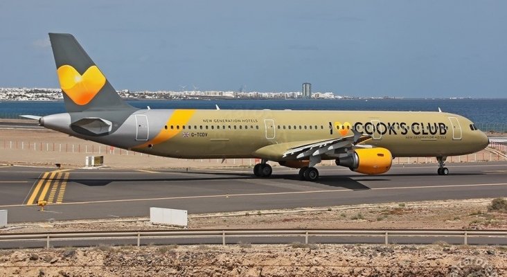 Thomas Cook anuncia en los aviones sus marcas hoteleras 