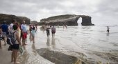 Playa de As Catedrais en Lugo