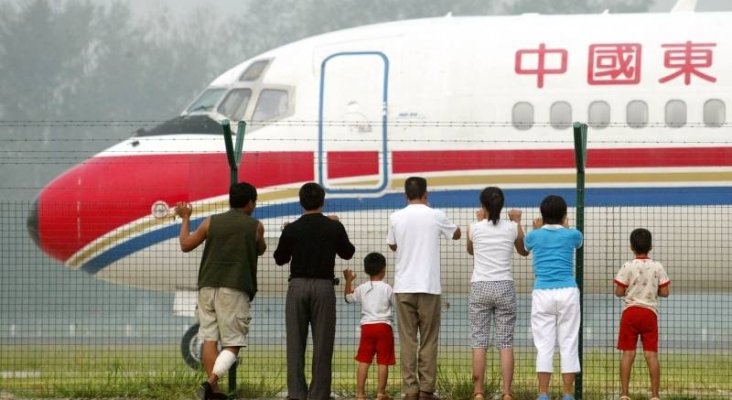 Los que están en la lista negra 'se quedan en tierra' en China. Foto de El Periódico de Aragón