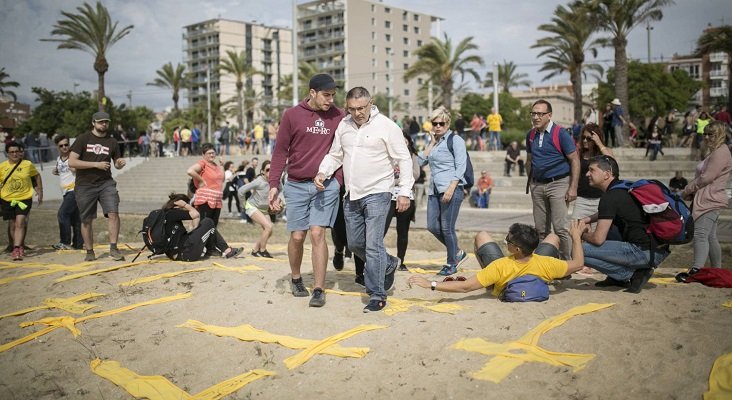 La fiscalía catalana contra la “ocupación irregular” en playas