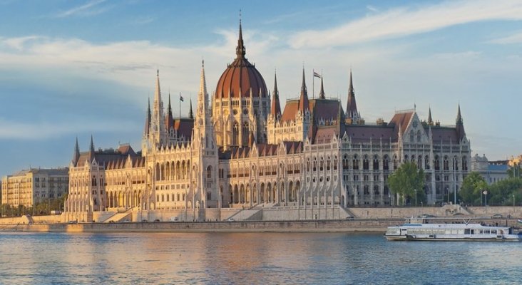 El Parlamento de Budapest, Hungría