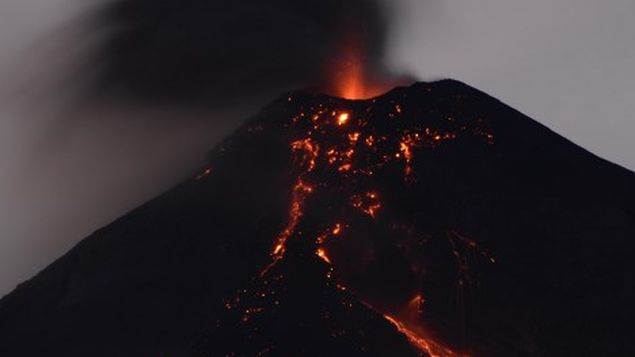 25 fallecidos por la erupción de un volcán en Guatemala