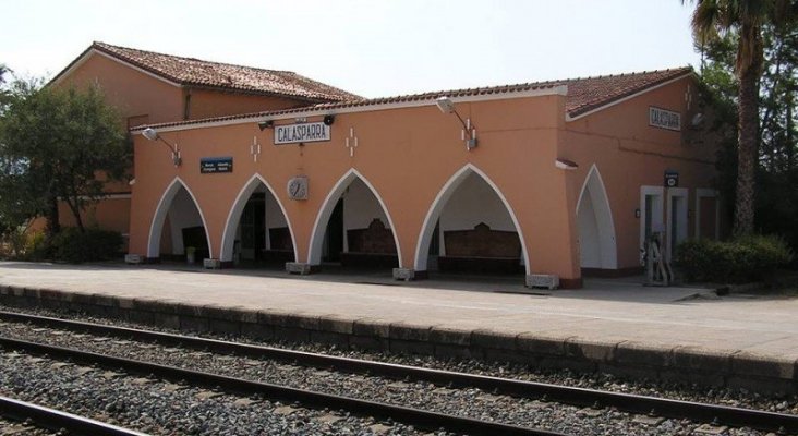 Estación de tren de Calasparra. Foto de La Panorámica
