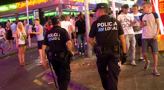 Turistas violentos conmocionan Magaluf