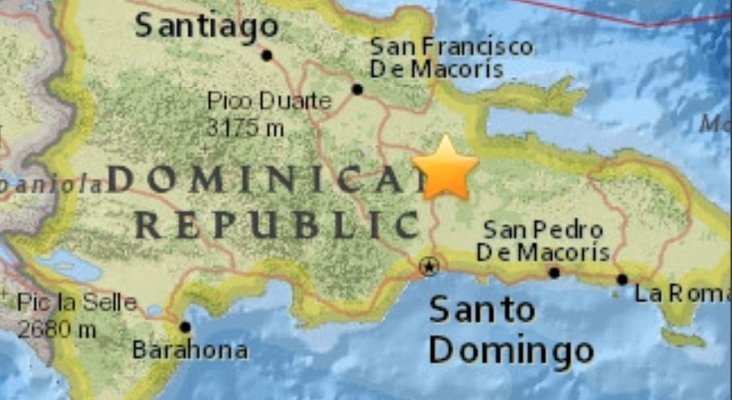 Seísmo sacude República Dominicana