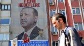 Carteles de Erdogan para las elecciones en Turquía (EFE)