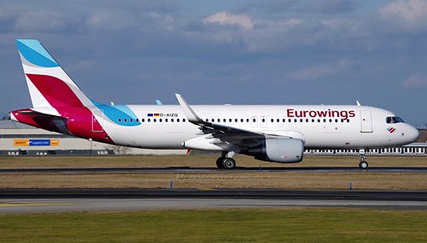 Eurowings incrementa las conexiones entre Alemania y Mallorca