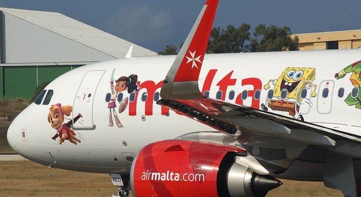 Air Malta sube a bordo a los personajes de Nickelodeon