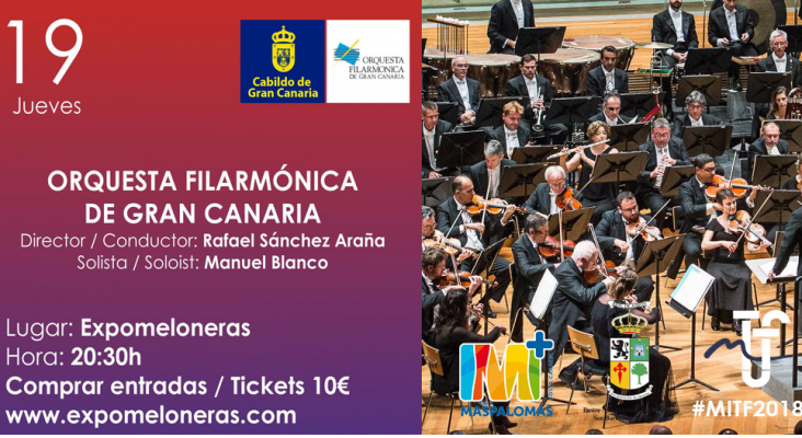 Cartel anunciador del concierto del día 19