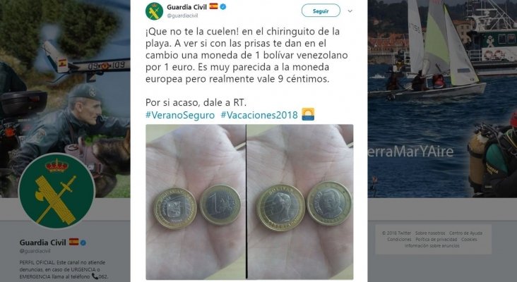Asociación de Chiringuitos de Granada protesta por el “timo de las monedas”