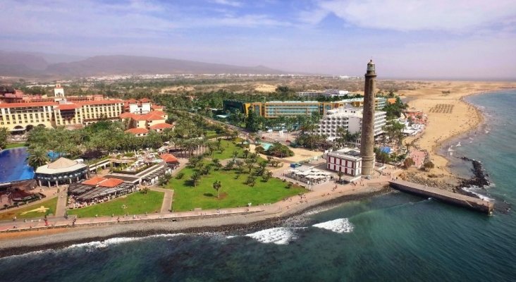 Vista aérea del RIU Maspalomas Oasis  Foto: Canariasenhora