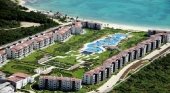 Bankia perdió un millón de dólares en la venta de apartamentos de lujo en Riviera Maya|Imagen promocional de Marea Azul Grand Coral- eldiario,es