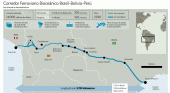 España invertirá en la construcción del tren bioceánico de Sudamérica Infografía El Economista