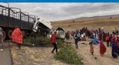 Tres turistas españoles fallecen en un accidente en Tanzania