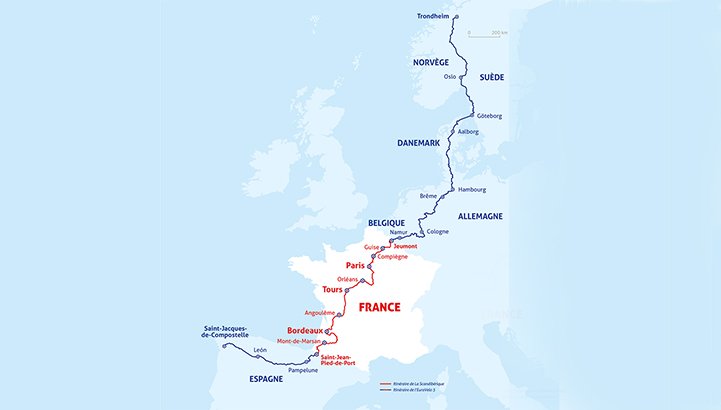 Scandibérique, la oportunidad de recorrer en bici 7 países de Europa