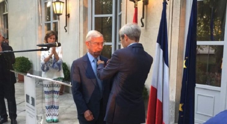 Francia otorga a Rafael Anson la Legión de Honor Francesa|Foto: Ok diario