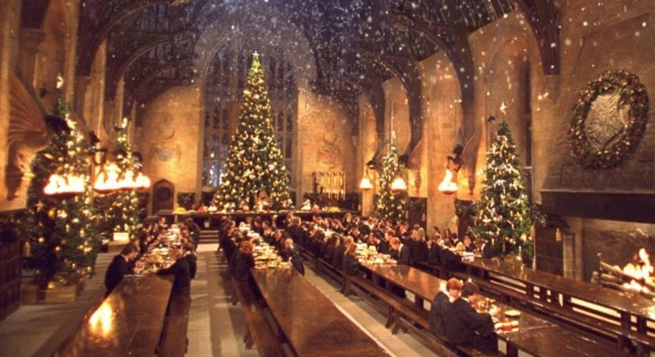 Cena mágica de navidad en Hogwarts |Foto: El Comercio