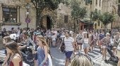 Masificación turística en Palma: 90.000 personas diarias en verano|Foto: B. Ramon vía Diario de Mallorca