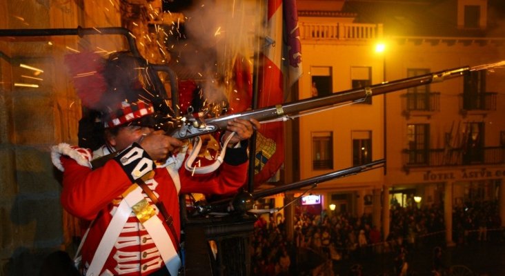 Astorga recrea las guerras napoleónicas