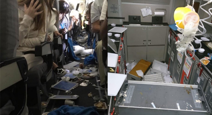 15 heridos por las turbulencias en vuelo Miami Buenos Aires