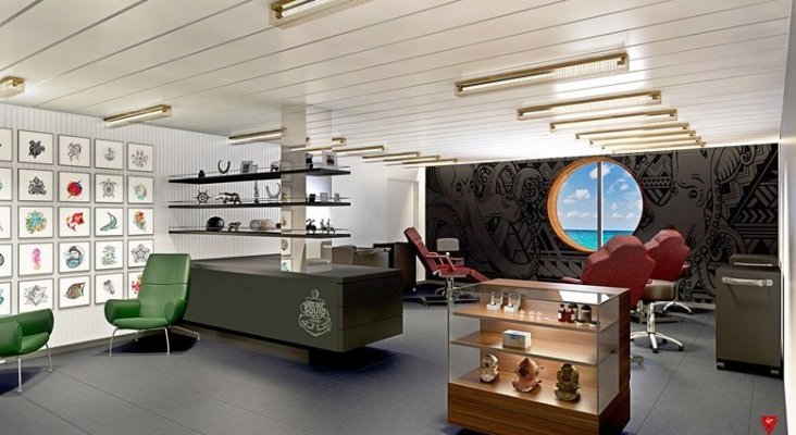 Anuncian el primer salón de tatuajes a bordo de un crucero|Foto: Travel Weekly