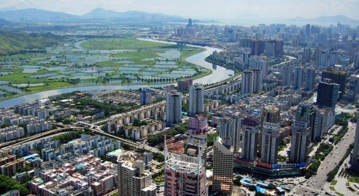 Shenzhen CBD and River