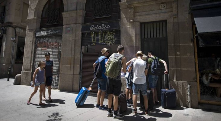 El Ayuntamiento de Barcelona ha destruido todos sus datos sobre Airbnb|Foto: J. Barbosa vía El País