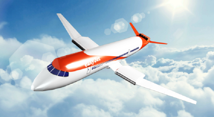 EasyJet operará rutas con aviones eléctricos en 2030|Foto: prototipo avión eléctrico de easyJet y Wright Electric- El Mundo