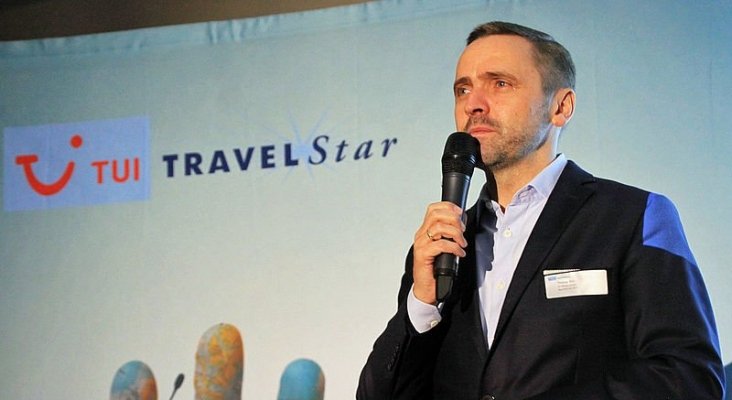 Thomas Bösl, portavoz de QTA durante la conferencia de TUI Travel Star en Dublín