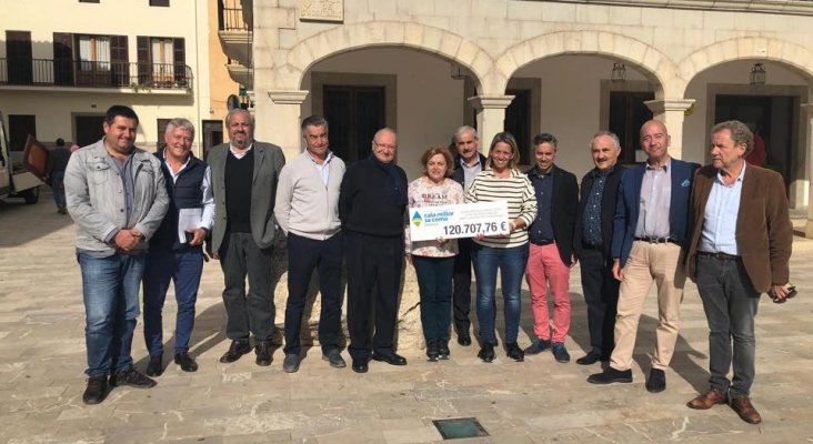 Asociación hotelera dona 121.000 euros para damnificados de las lluvias en Mallorca|Foto: Ayuntamiento de Sant Llorenç des Cardassar vía Facebook