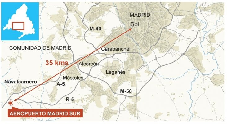 Madrid destierra a las ‘low cost’ a su segundo aeropuerto|Foto: El Mundo