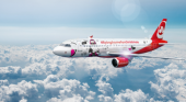 Despega el avión de Navidad de Air Berlin Despega el avión de Navidad de Air Berlin