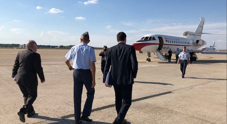 ¿Cómo viajan los presidentes?|Foto: Moncloa vía Twitter